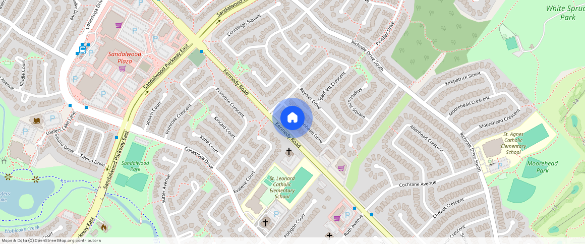 ** Blenheim Drive, Brampton