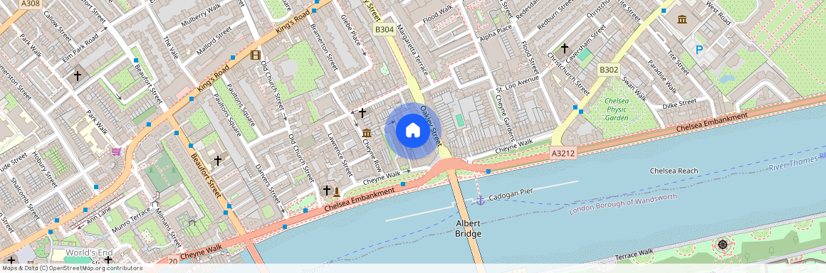 Pier House, Chelsea, London, SW3