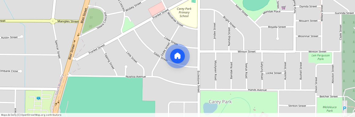 55 Gibbs Street, WA 6230, Carey Park