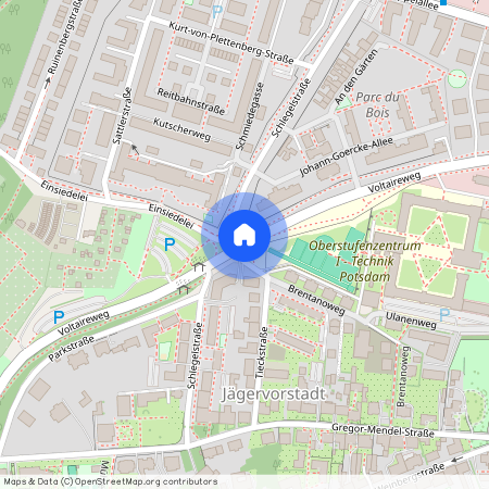 Voltaireweg, Potsdam, Jägervorstadt, 14469