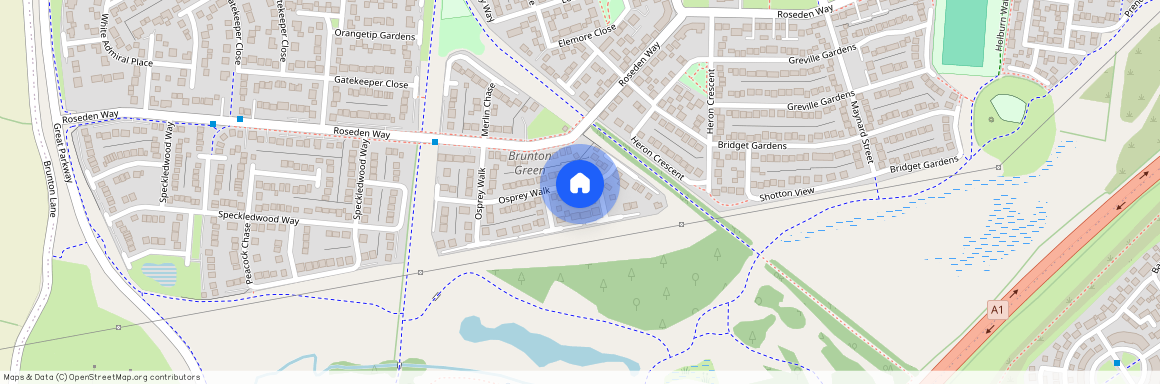 Greville Gardens, Newcastle Great, NE13