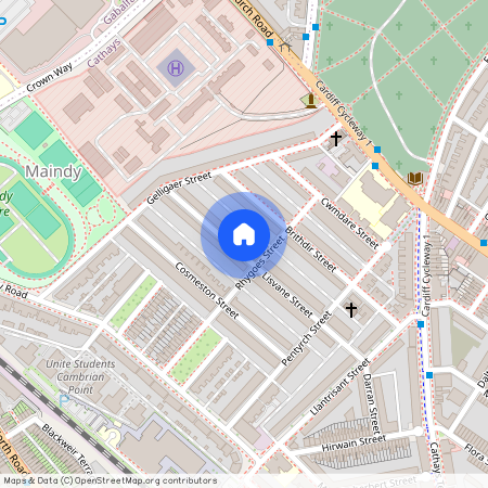 Lisvane street, CF24 4LN, Cathays