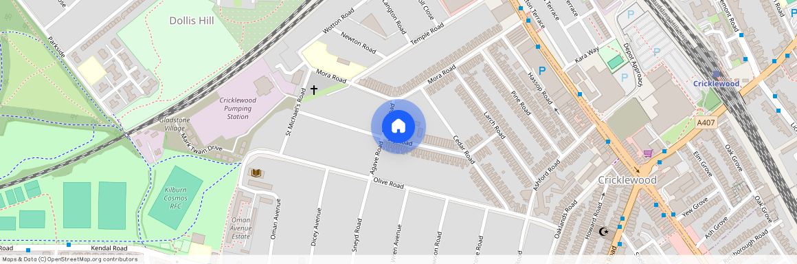 Flat B, 57 Ivy Road, NW2 6SY, London, London
