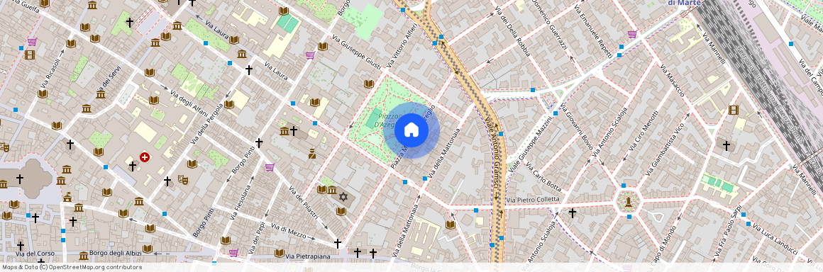 Piazza Massimo DAzeglio, Florence, Tuscany 50121