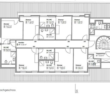 1 Zimmer, 16 m², 2. Stock - Photo 2