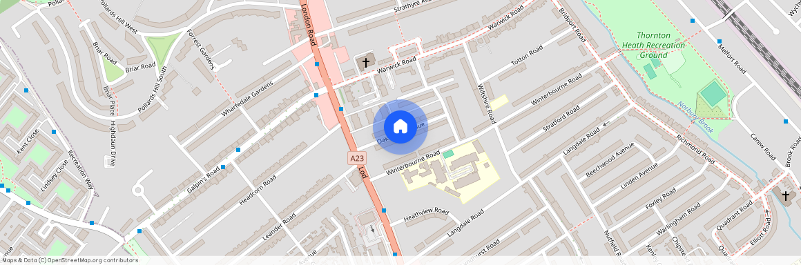 Oaklands Avenue, Thornton Heath