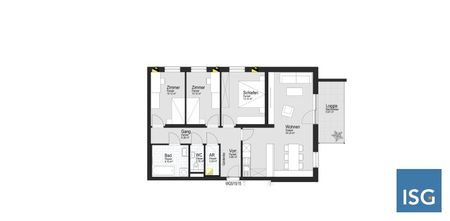 NEUBAU - Erstbezug: 4-Zimmer Wohnung im 1. OG mit Carport, Top 10, Miete mit Kaufoption! - Foto 5