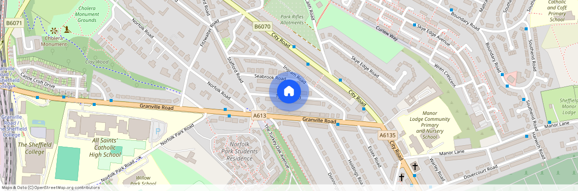 Tylney Road, Norfolk Park, Sheffield, S2