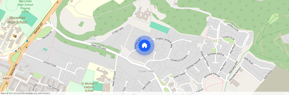 Knights Templar Way, High Wycombe, Buckinghamshire, HP11