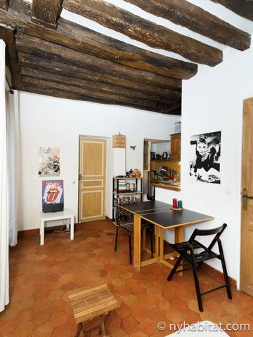 Logement à Paris, Location meublée - Studio T1 - Île Saint-Louis, Le Marais - Notre Dame - Hôtel de Ville (PA-157) - Photo 5