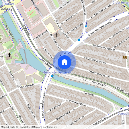 Sweelinckplein en omgeving, 2517 VJ, Obrechtstraat, Den Haag