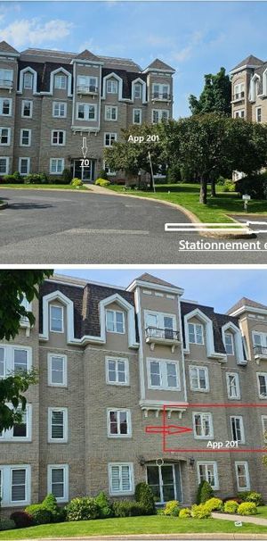 Condo 1275pi² à Ste-Julie : électroménagers, meubles, Borne de recharge, 2 cambres, 1 bureau, 2 salles de bain, cuisine, salle à manger et espace de s - Photo 1