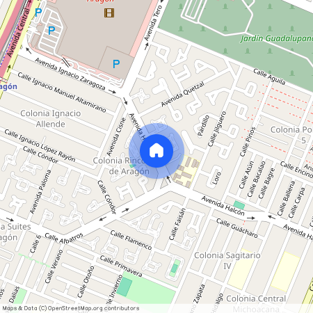 Av. Halcon, 3 A, Rinconada De Aragón, Ecatepec de Morelos, Estado De México, 55140