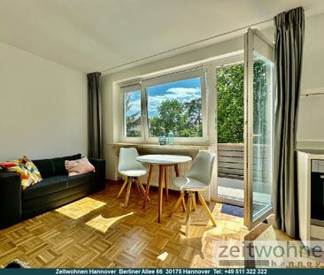 Maschsee, Südstadt, 1 Zimmer Apartment mit Balkon, alles neu - Foto 5