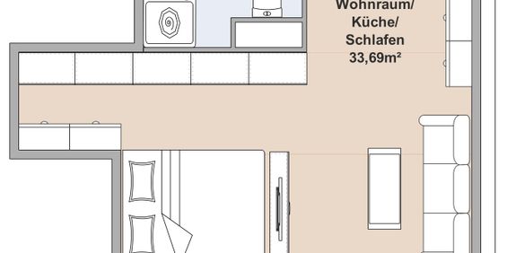 Gefördertes Wohnen im Loft-Stil: Entdecken Sie den einzigartigen Charme dieser Wohnung mit Penthouse-Charakter! - Photo 3