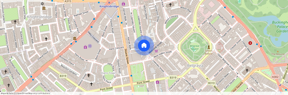 Lowndes Street, Belgravia, London