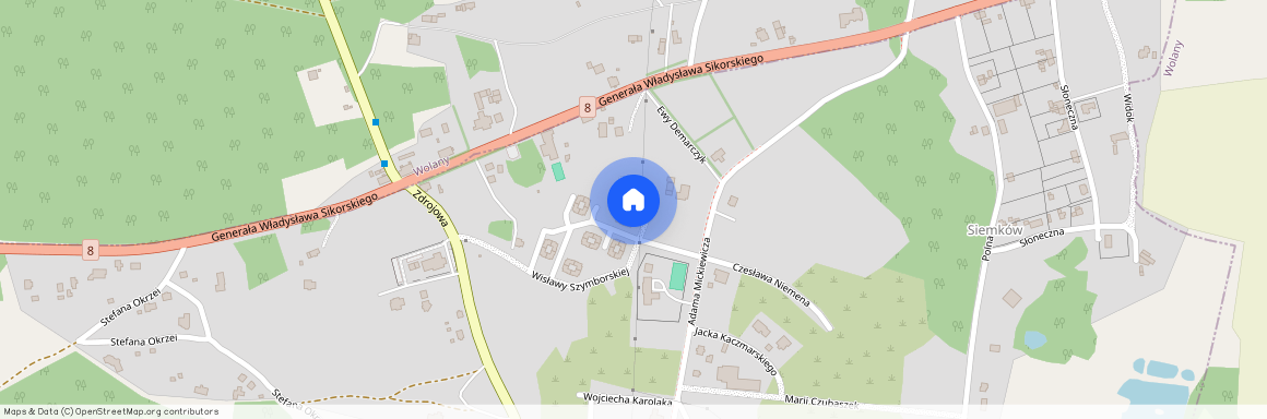 ul. Szymborskiej Polanica-Zdrój Polska