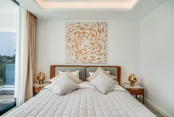 Luxurious Frontline Golf Villa with Unmatched Amenities and Stunning Views in El Campanario