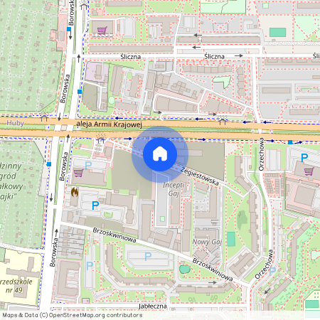 ul. Żegiestowska, Gaj, Krzyki, Wrocław, dolnośląskie