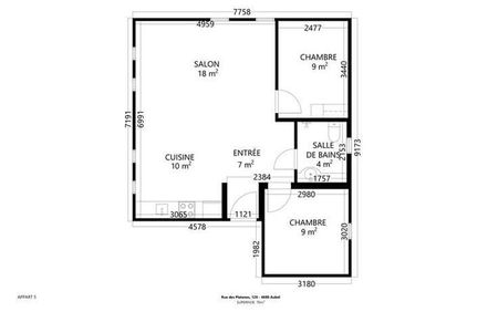 Appartement te huur - Foto 5