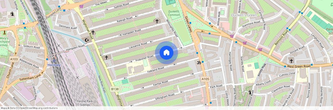 Frobisher Road, N8, London