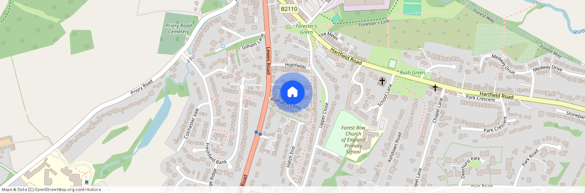 Walhatch Close, Forest Row