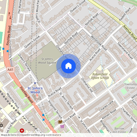 Ordnance Hill, St John's Wood, NW8