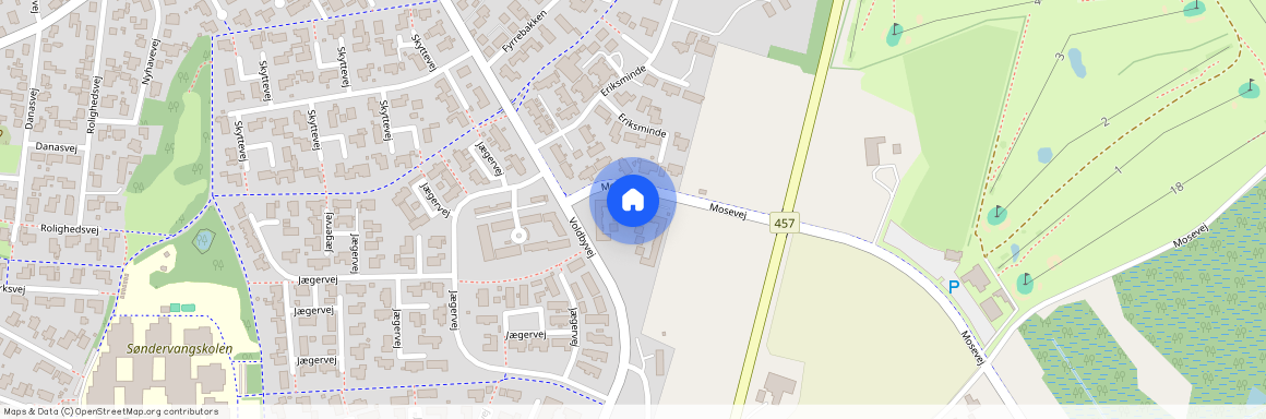 Mosevænget, 2, 1. 2, Hammel, 8450