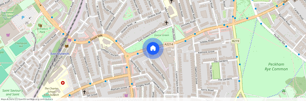 East Dulwich Road, Dulwich, London, SE22