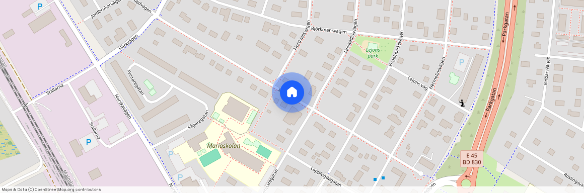 Rajdvägen, Gällivare