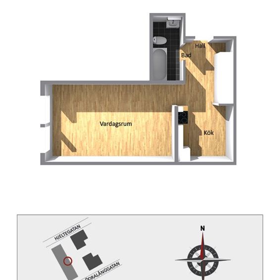 Södra Långgatan 22 B - Foto 2