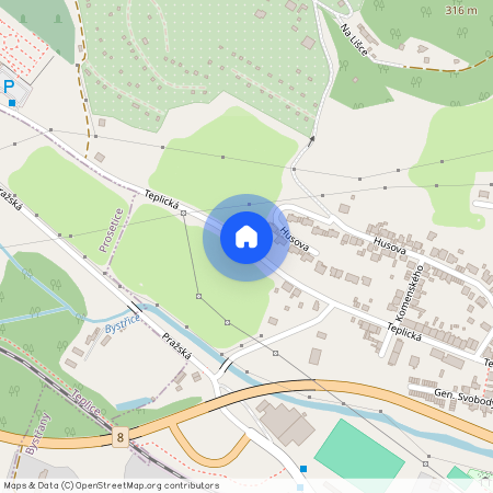 Teplická, Bystřany, okres Teplice