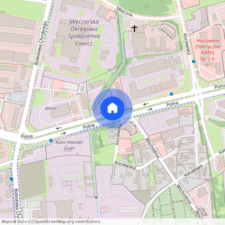 ul. Polna, Mokre, Toruń, kujawsko-pomorskie