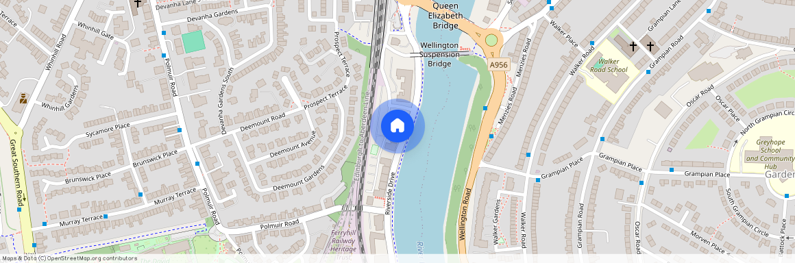 Riverside Drive, City Centre, Aberdeen, AB11