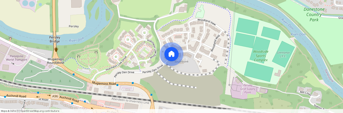 Persley Den Gardens, Aberdeen, Aberdeenshire, AB21