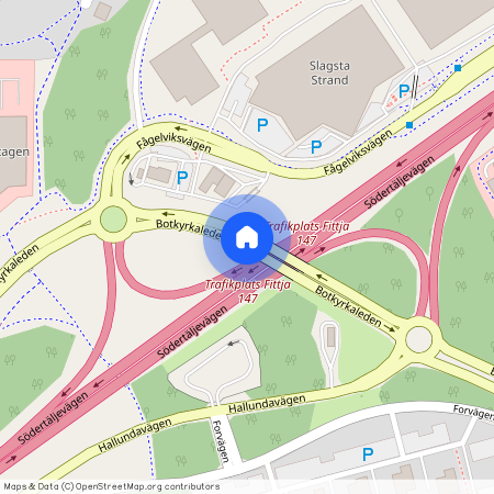 Sjöfrökens väg, Botkyrka