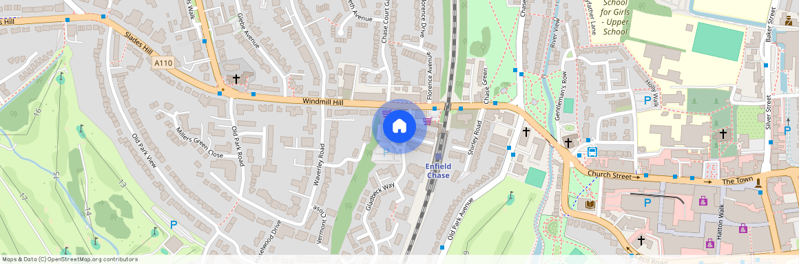 Gladbeck way, EN2