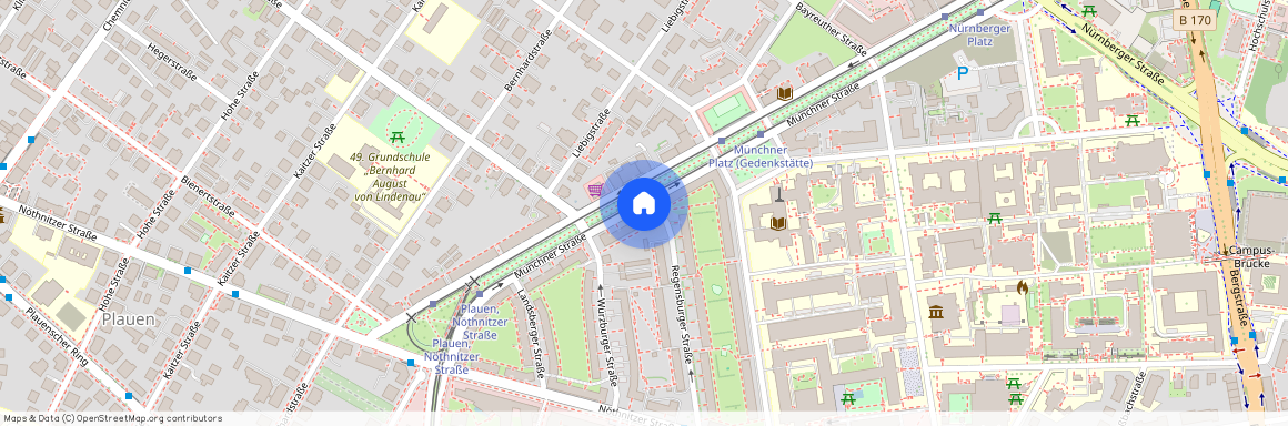 Münchner Str. 35, 01187 Dresden OT Plauen