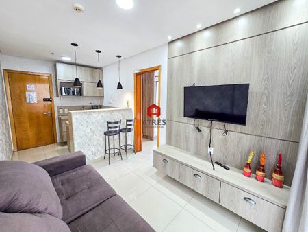 Flat mobiliado para locação localizado no Setor Alto da Glória. - Photo 2