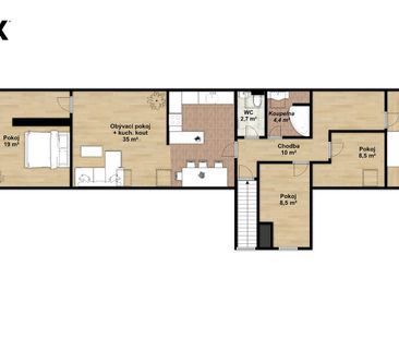 Pronájem bytu 4+kk 128 m² - Фото 2
