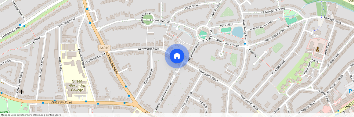 Wentworth Road, Harborne, Birmingham, B17 9SY