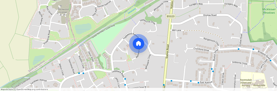 Welland Close, Derby DE3