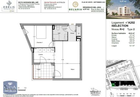 Location Appartement 2 pièces 46m² AVIGNON 84000 - Photo 5