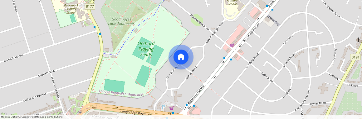 Gainsborough Road, Dagenham RM8
