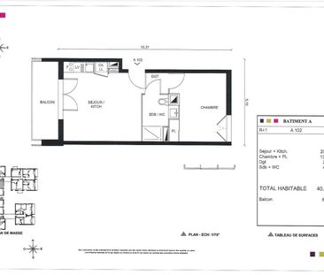 Location Appartement 2 pièces 40m² ST ANDRE DE CUBZAC 33240 - Photo 5