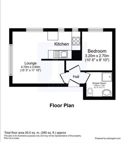 1 bedroom flat to rent - Photo 3