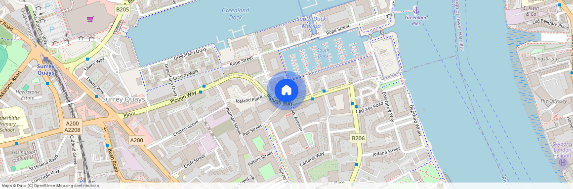 Whiting Way, Marine Wharf