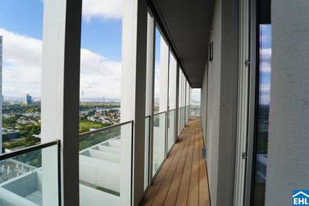 Luxuriöse 4-Zi.-Wohnung mit Loggia & Donaublick - Photo 2