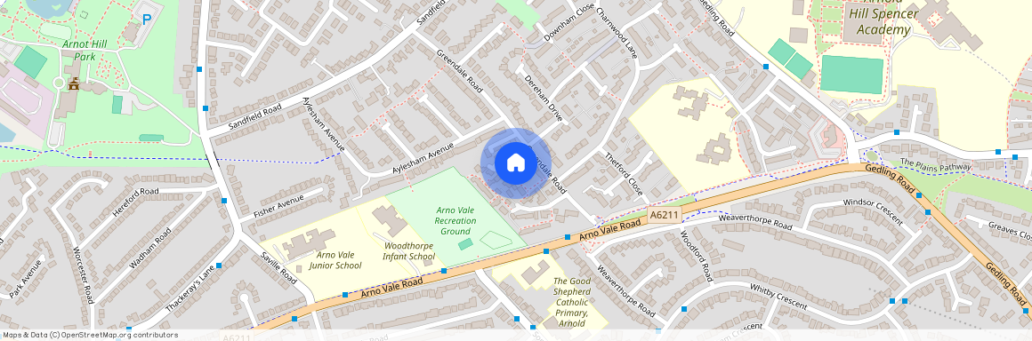 Oulton Close, Arnold