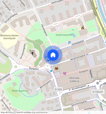 Tempelgatan, Mölndal